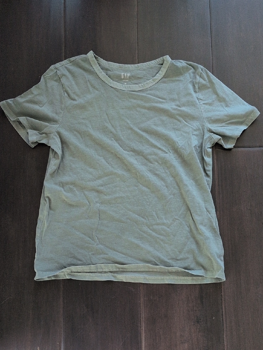 GAP Vintage Tee in Sage Green